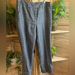 Worthington Silver Plaid Pants